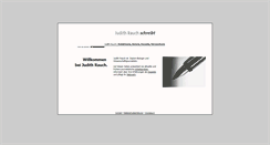 Desktop Screenshot of judithrauch.de